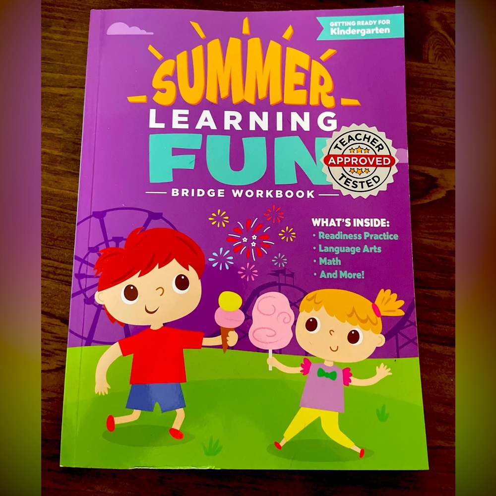 NEW Kindergarten learning workbook
